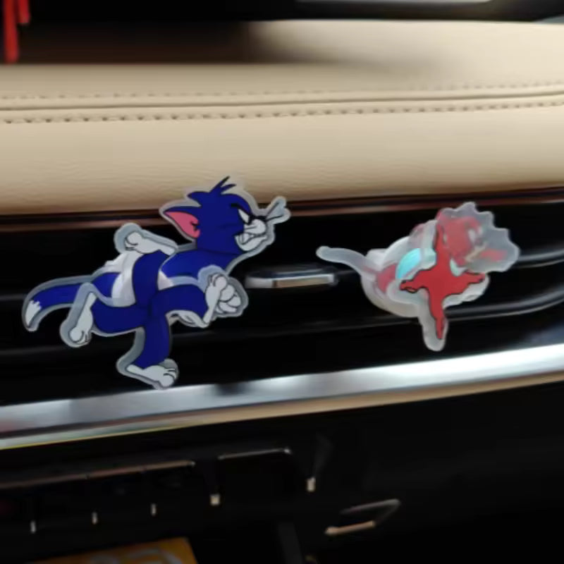 Tom And Jerry Cartoon Car Air Outlet Decoration Air Conditioning