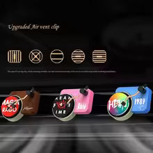 Car Air Freshener Kit Record Player Turntable Car Perfume Clip Vinyl Phonograph Air Vent Outlet Aromatherapy Clip Smell Diffuser