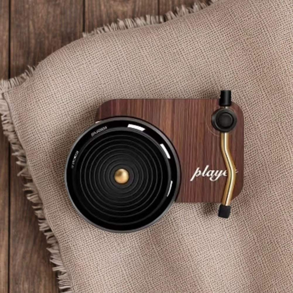 Car Air Freshener Kit Record Player Turntable Car Perfume Clip Vinyl Phonograph Air Vent Outlet Aromatherapy Clip Smell Diffuser